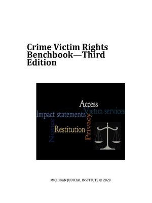 cover image of Crime Victim Rights Benchbook